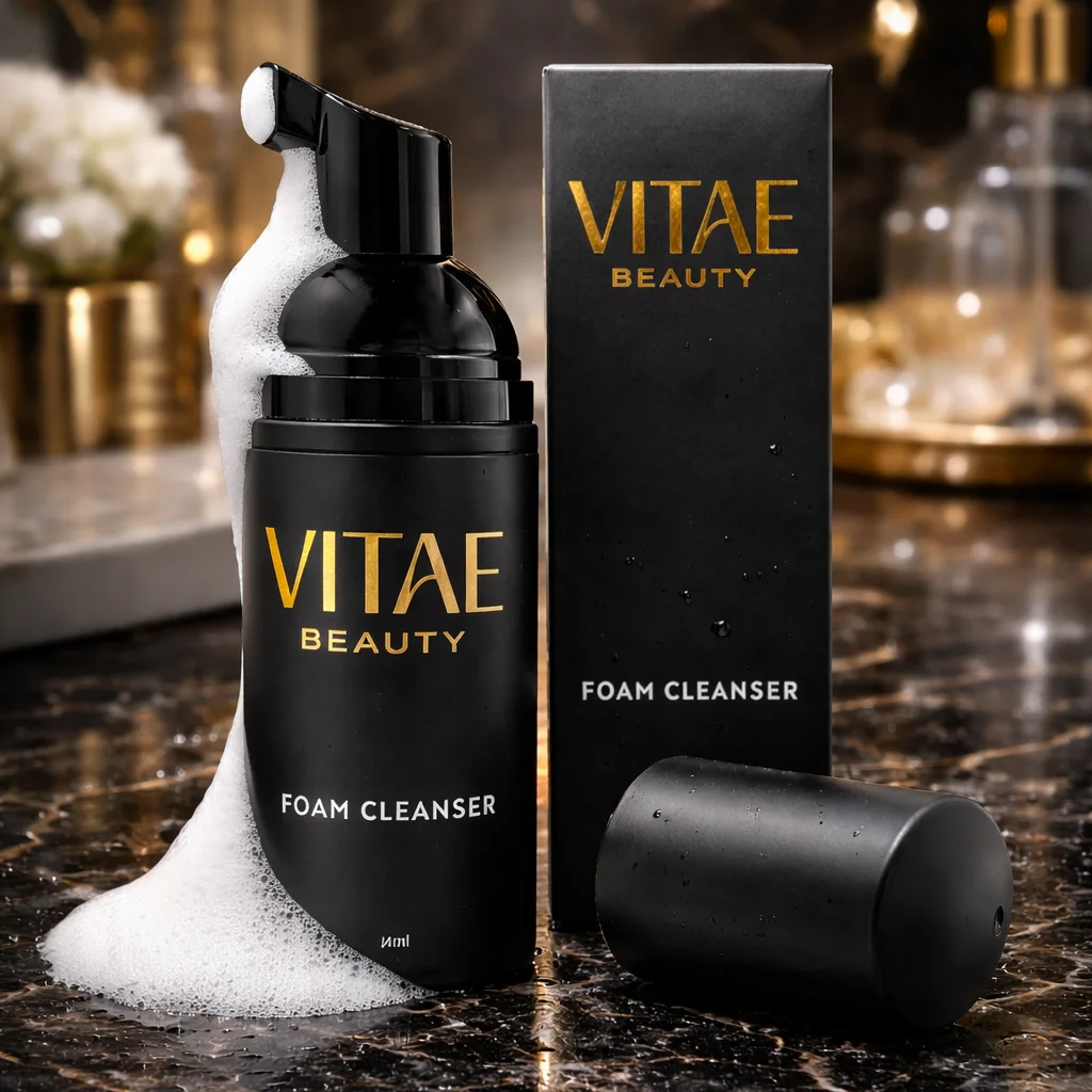 Vitae Beauty Ögonfransschampo – skum