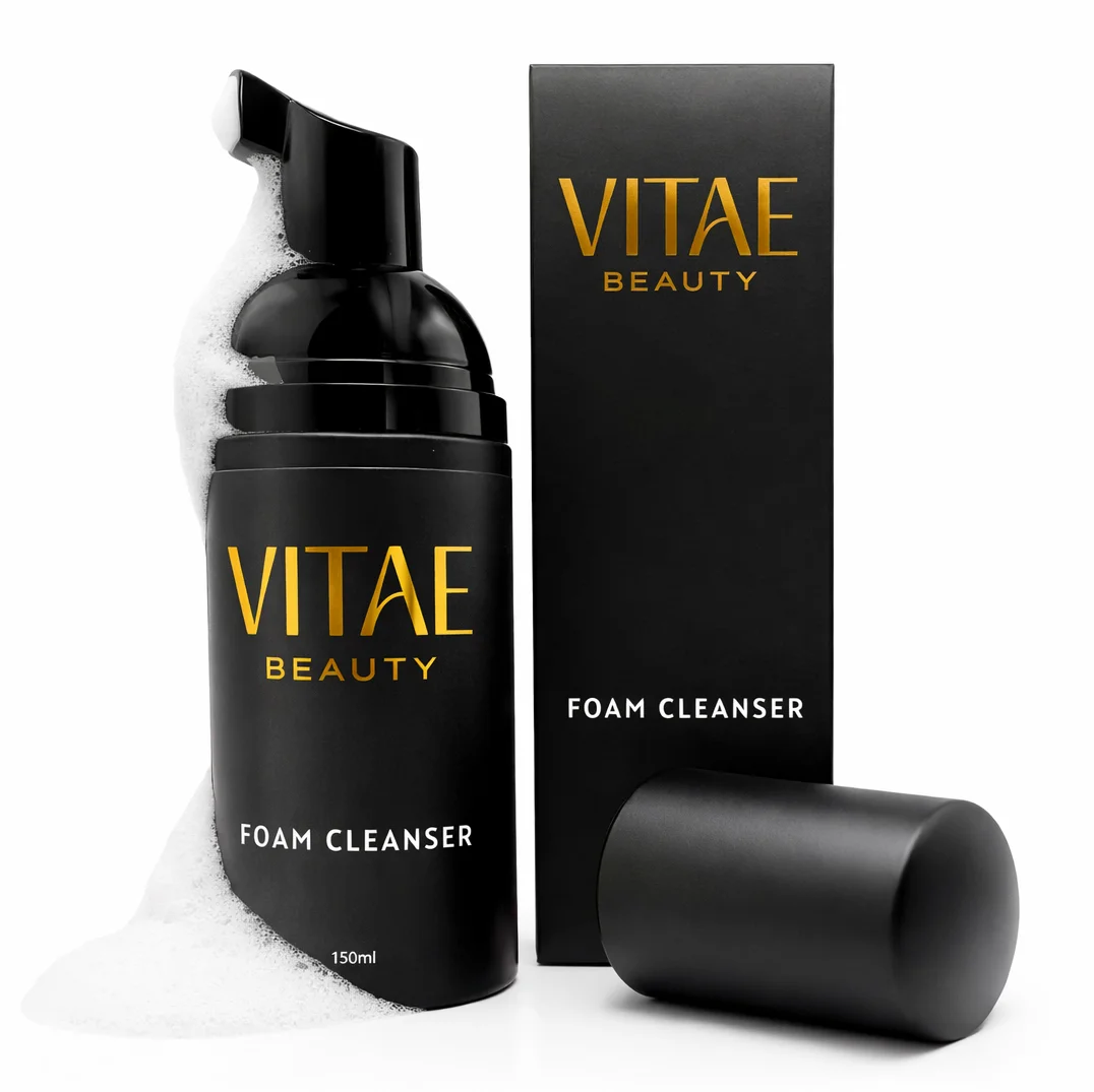 Vitae Beauty Ögonfransschampo – skum