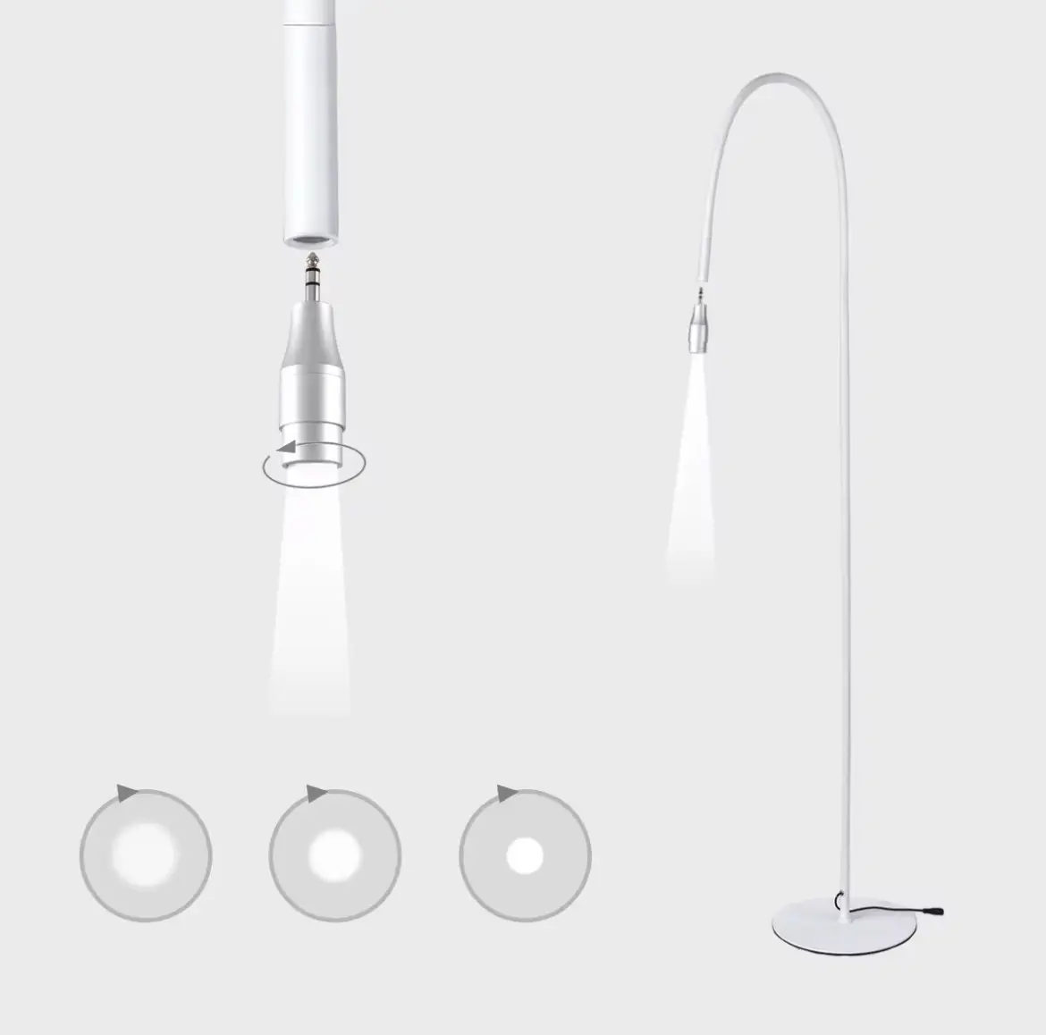 LED/UV Fransförlängning Lampa ”Svart” (1)